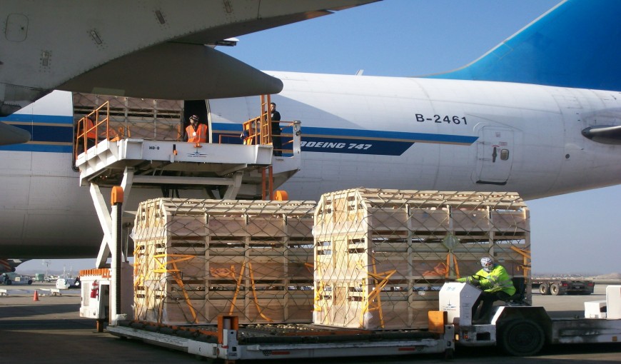 国营金鸡岭农场到泰国空运公司